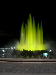 Illuminated austria schwarzenbergplatz