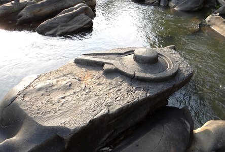 River bed shalmala symbol photo