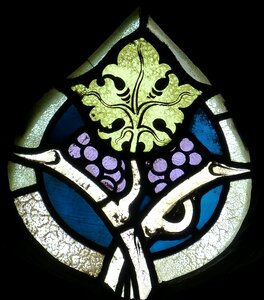 Stained glass stained glass window historically
