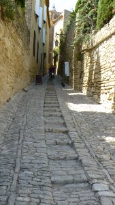 Paved street provence south