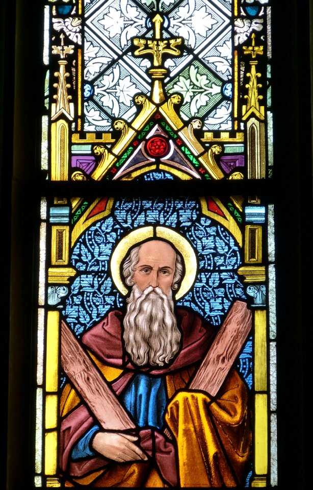 Stained glass stained glass window historically
