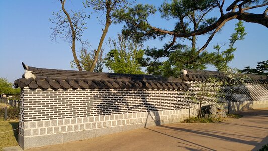 Traditional fence old school
