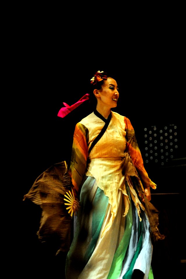 Traditional republic of korea dancing