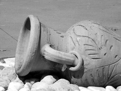 Greyscale terracotta gray