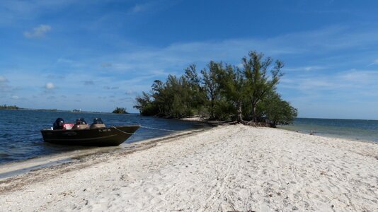 Sand tropical landscape