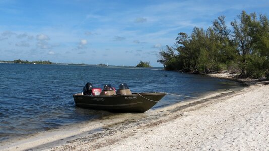 Sand tropical landscape photo