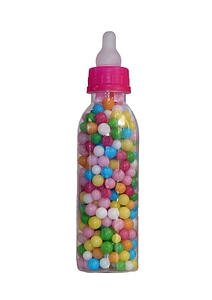 Sugar nuckel bottle candy