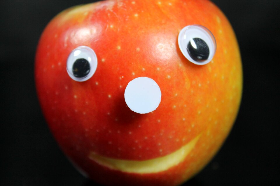 Nose fruit figures photo