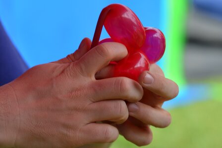 Balloons artist figure