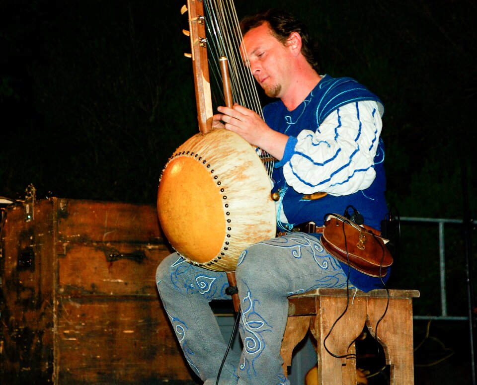 Musician kora artist