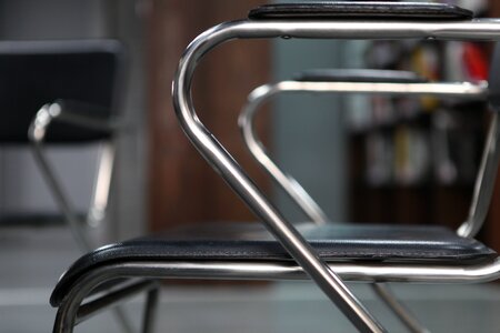 Chair metal texture furniture