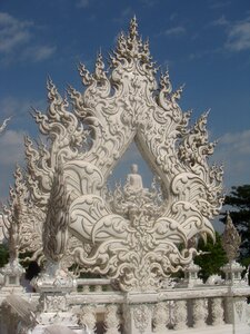 Thailand the white temple the temple photo