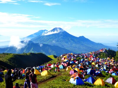 Landscape mountain java