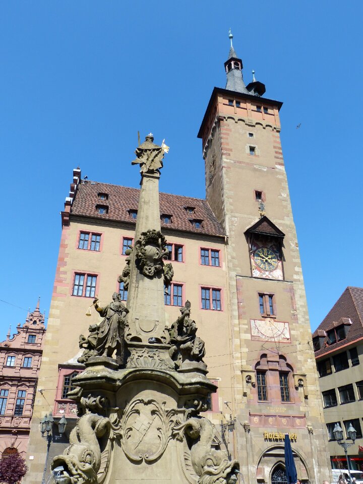 Town hall historically monument photo