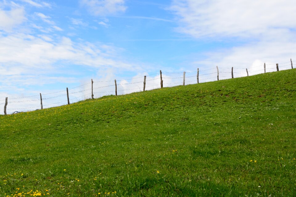 Hill mountain slope