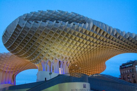 Spain metropol parasol plaza de la encarnation