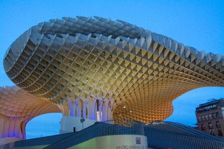 Spain metropol parasol plaza de la encarnation photo