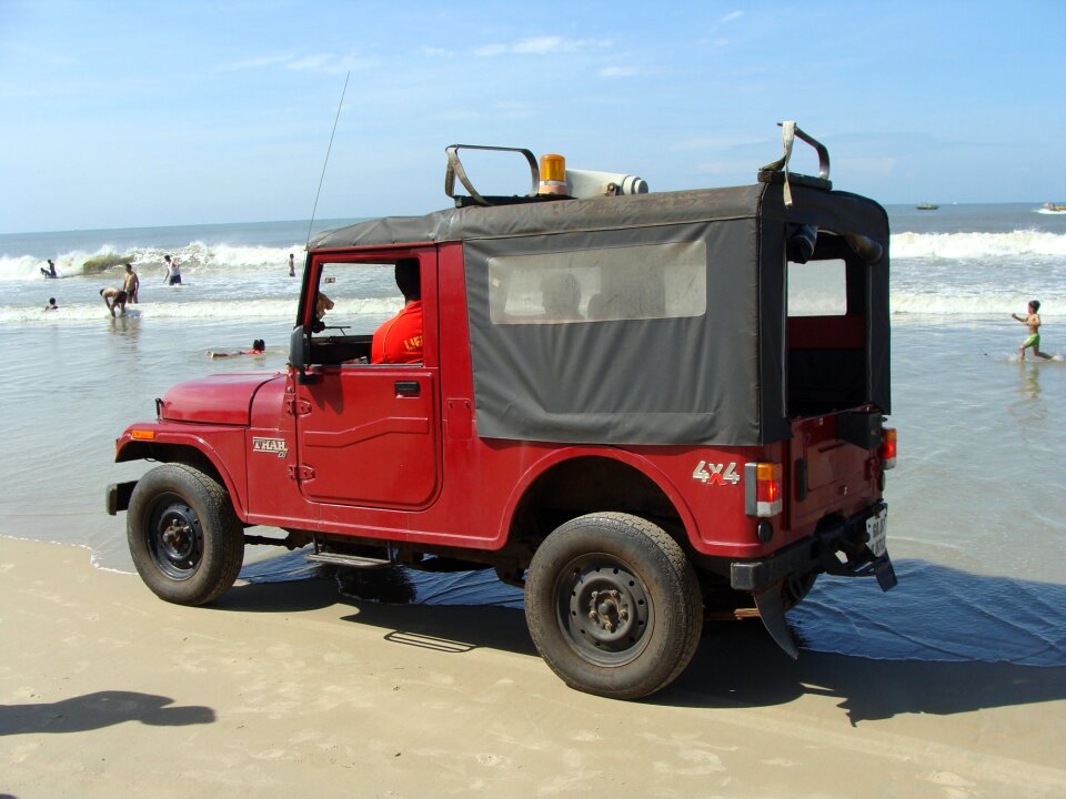 Beach vehicle safety