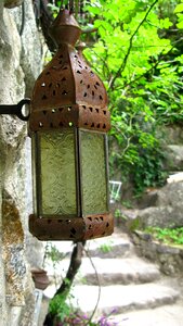 Metal tealight holder rusty