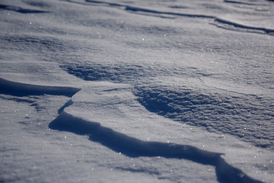 Snowdrift ice glitter