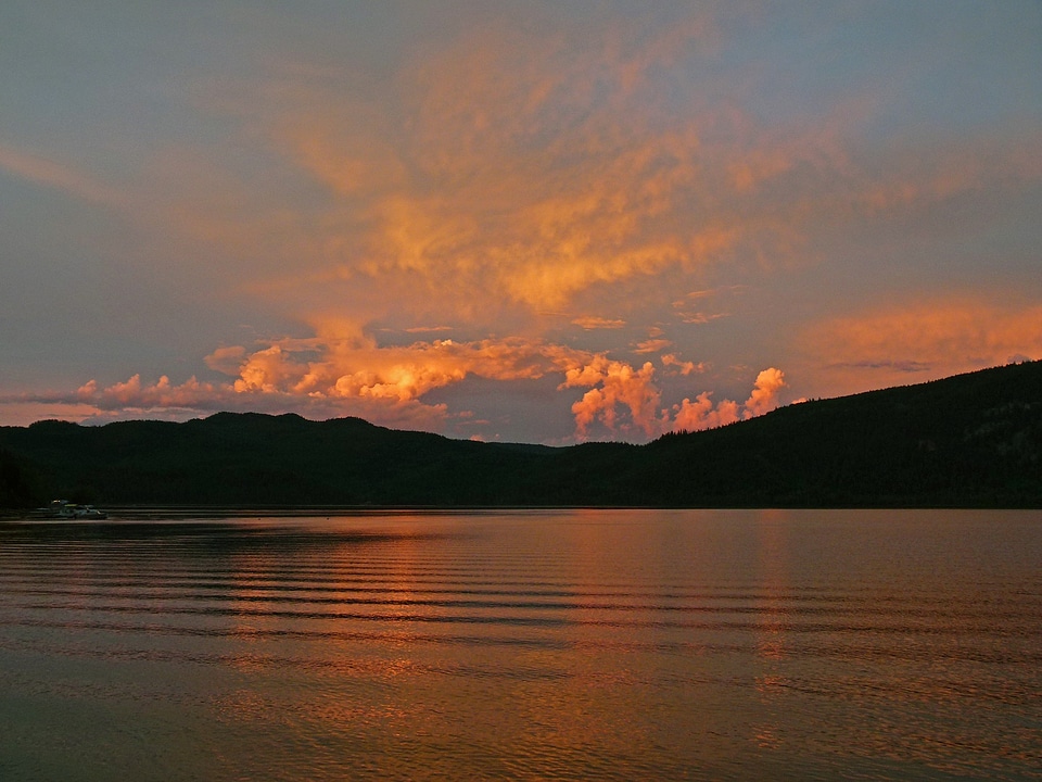 Red lake water