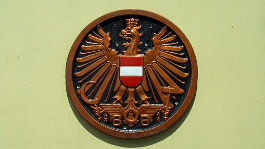Old railway federal eagle