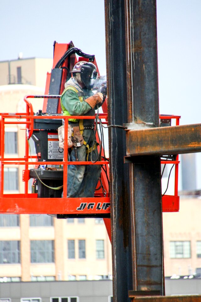 Welding occupation labor