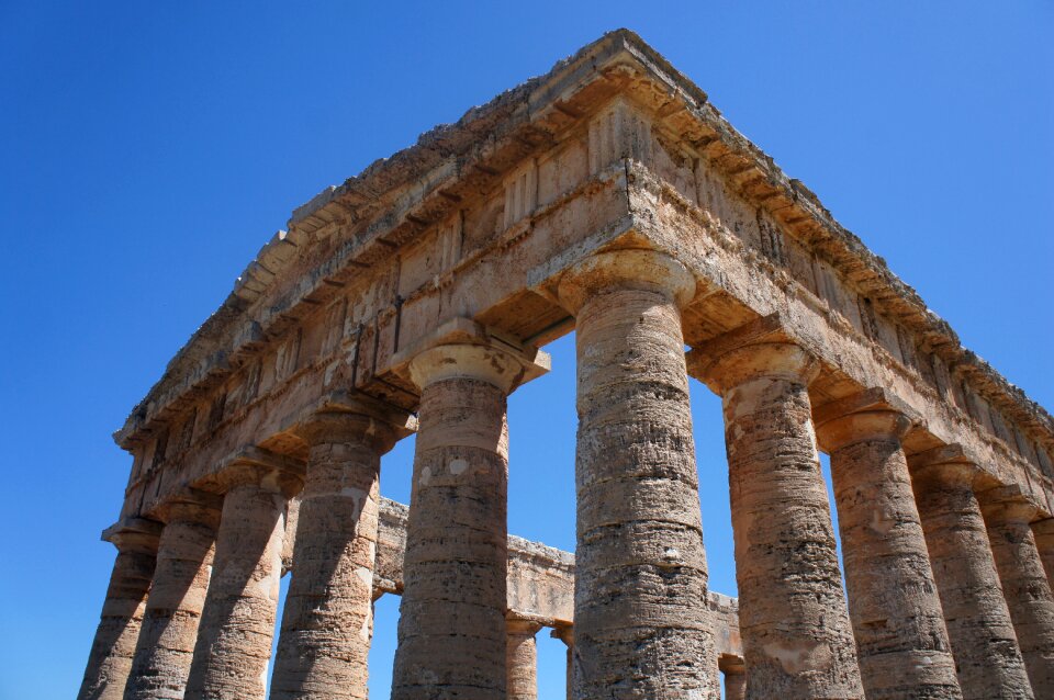 Ruins temple sicily
