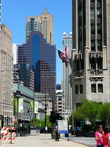 Usa skyscraper buildings photo