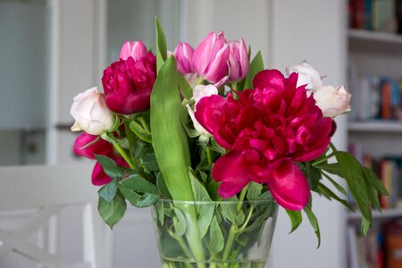Roses bouquet colorful