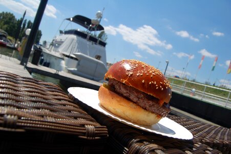 Food fast food restaurant yacht photo