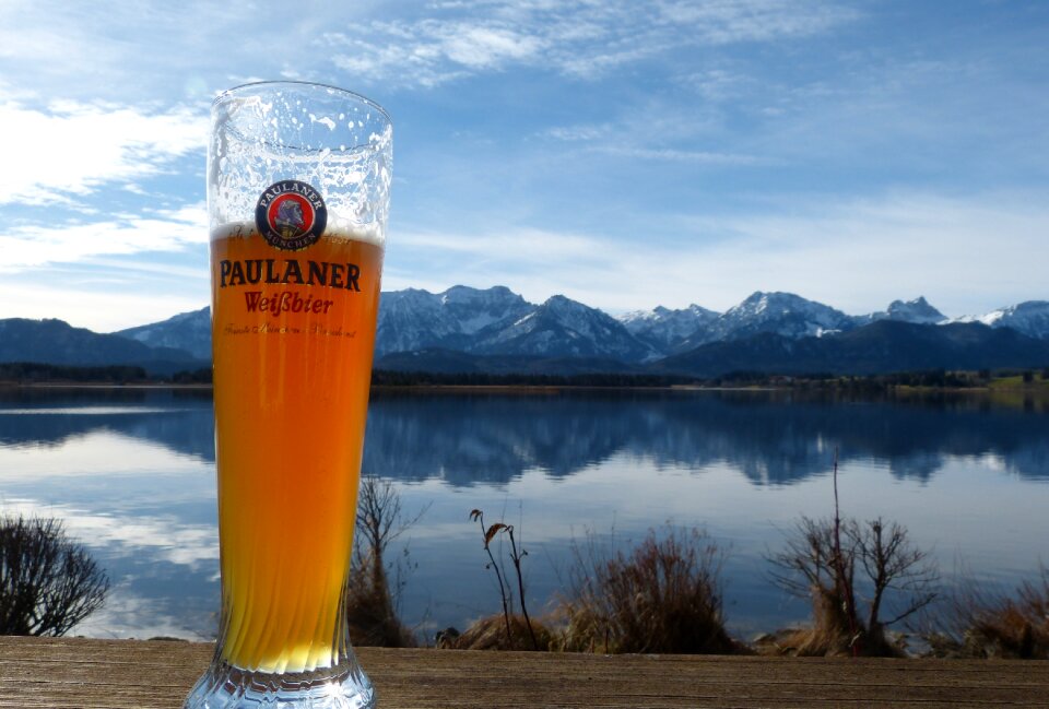 Beer heaven mountains bavaria