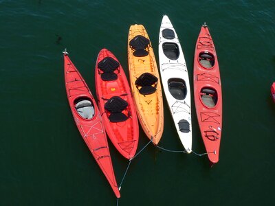 Santa cruz beach canoe