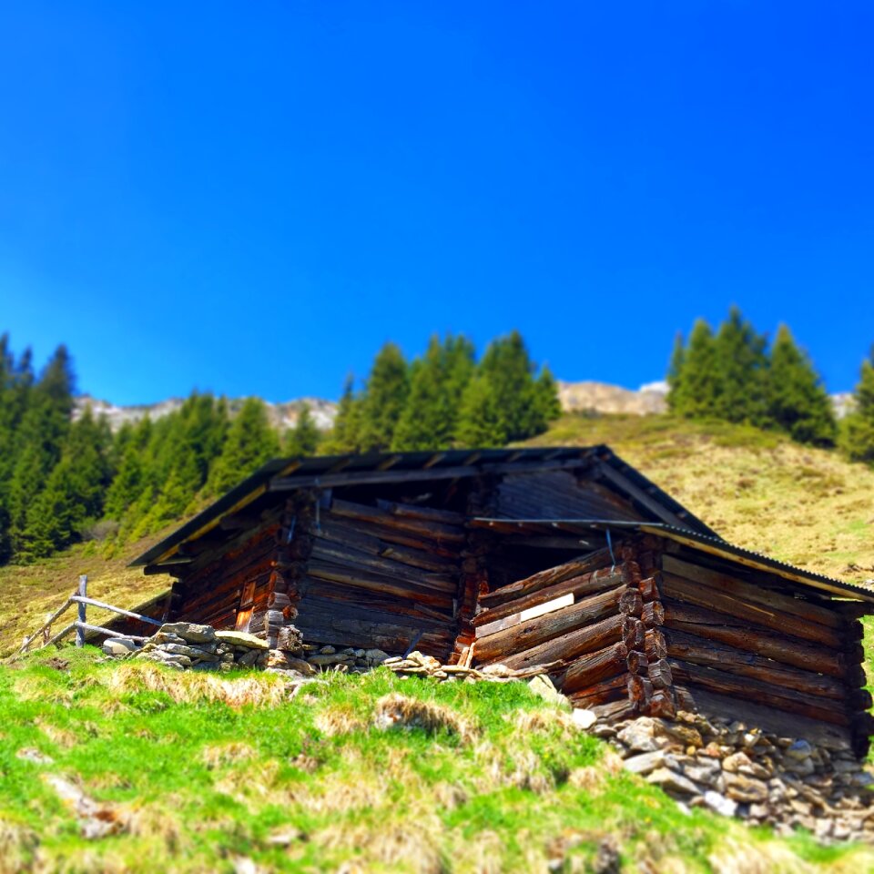 Nature alm mountain hut