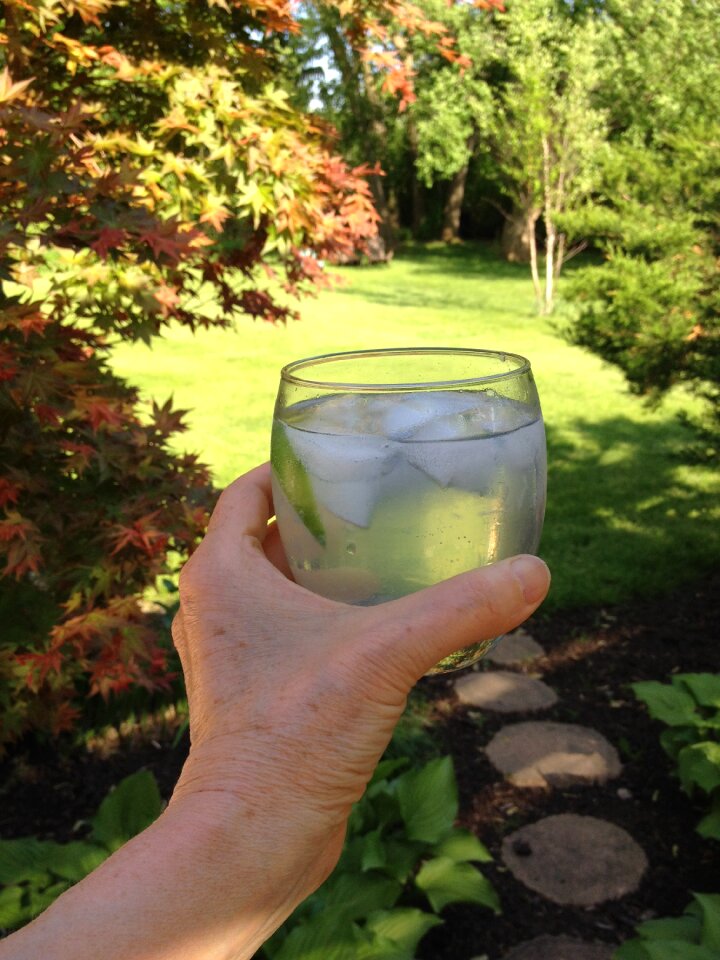 Landscape grass cocktail