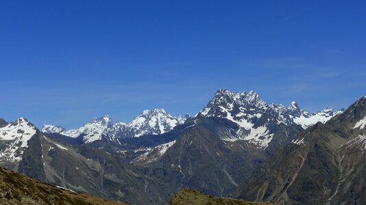Mountain alps spring