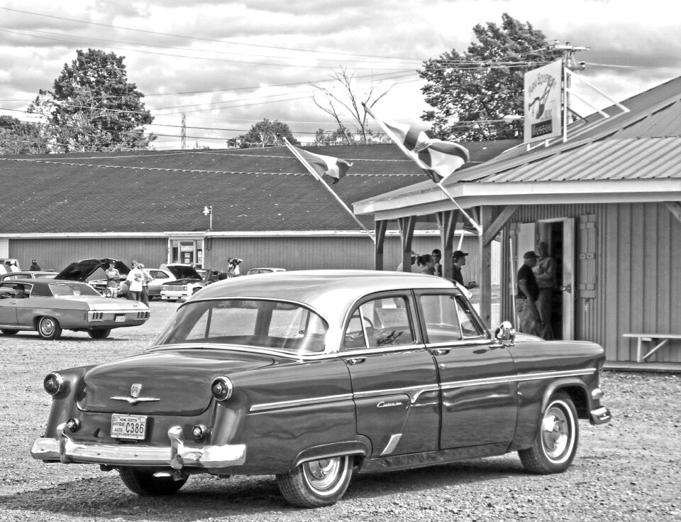 Old antique automobile