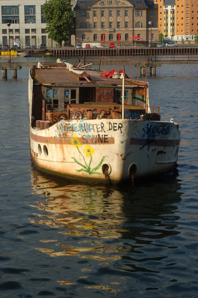 The wreck of the berlin abandoned