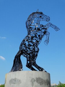 Bucharest sky blue