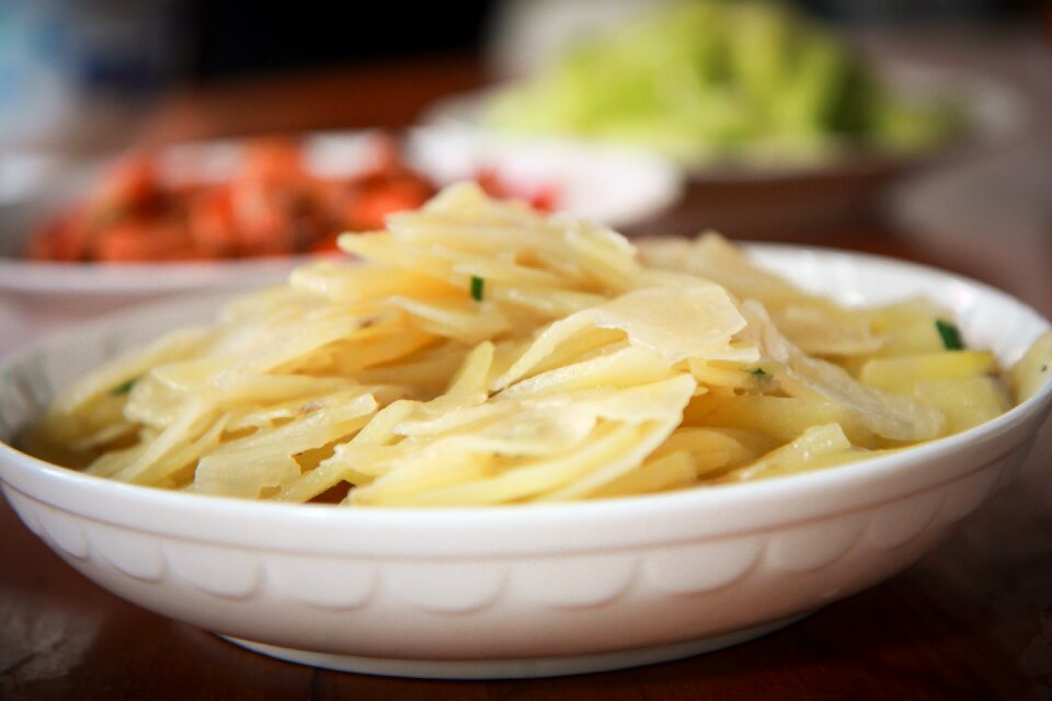Dishes delicious family