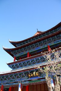 In yunnan province the scenery building