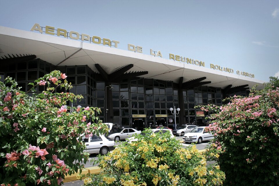 Airport reunion island travel photo