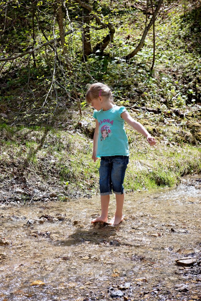 Waters water barefoot