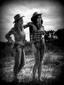 Wild west hats beauty photo