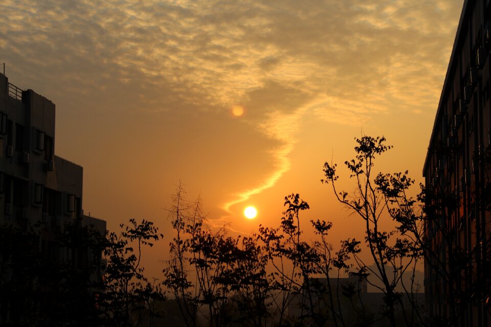 Sunset sky cloud