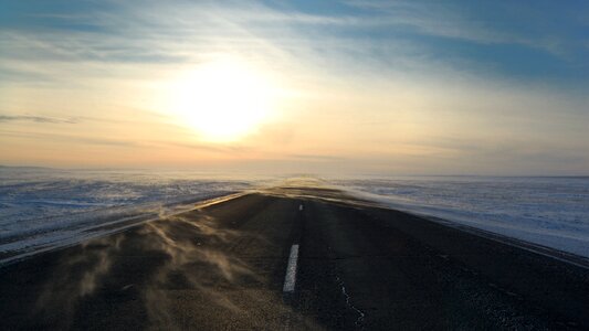 Landscape sky