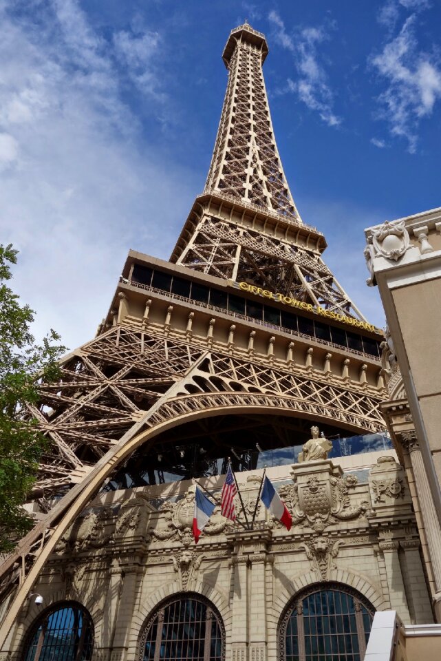 Monument tower facade