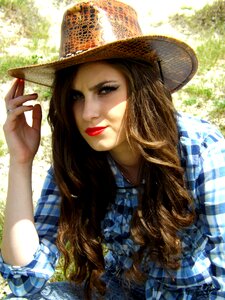 Wild west hats beauty photo