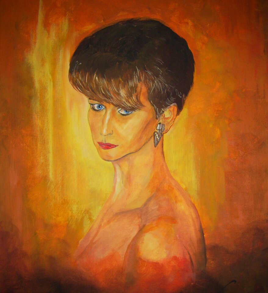 Painting portrait art