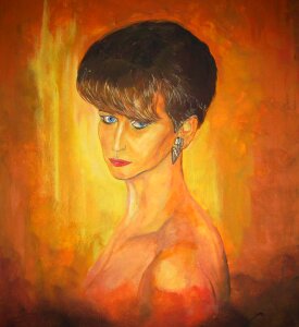 Painting portrait art